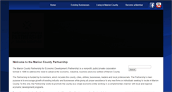 Desktop Screenshot of marioncountypartnership.com